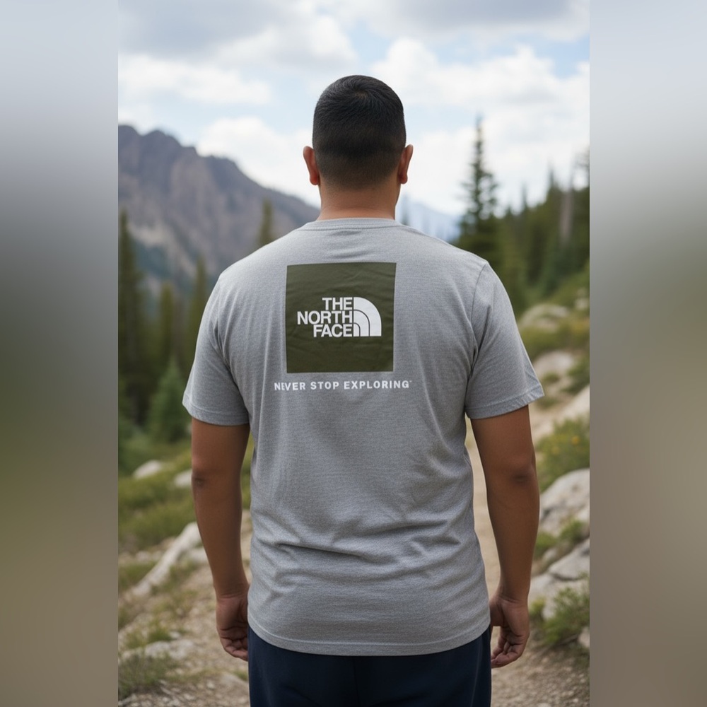 The North Face Gray Men's T-Shirt Size. XL - Picture 2 of 7